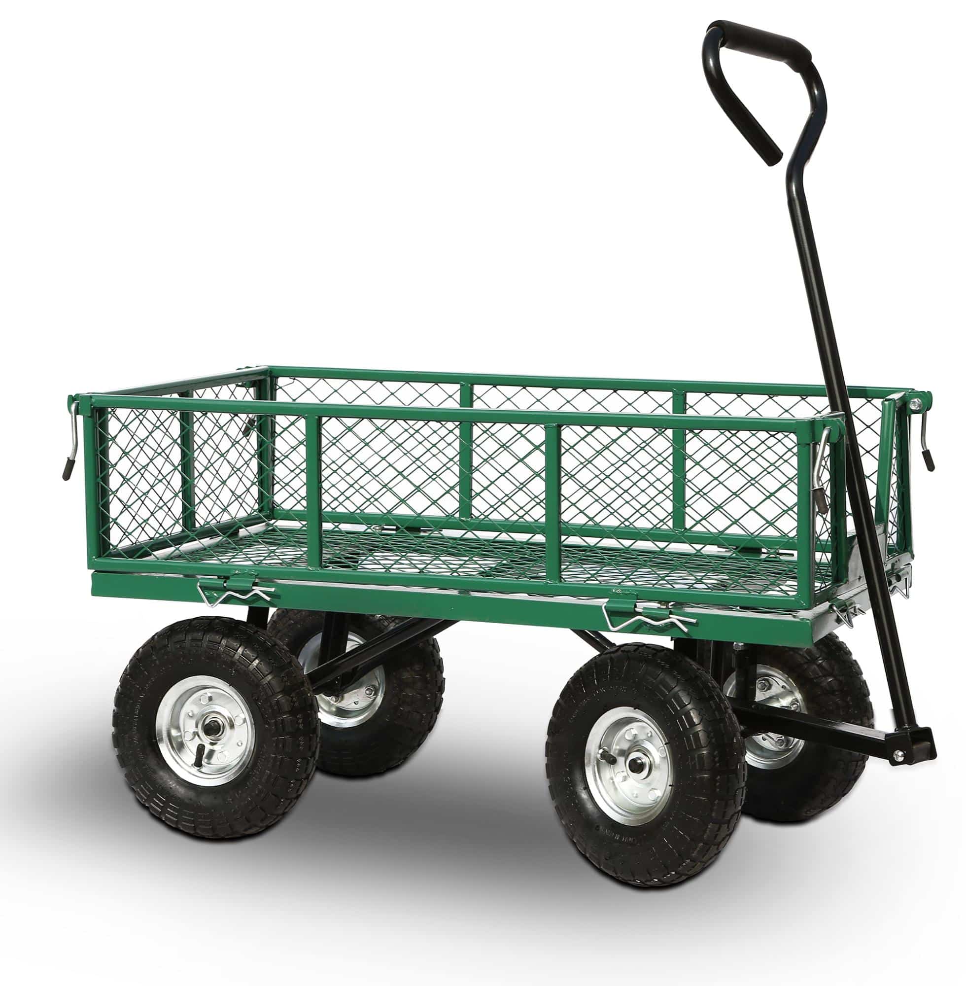 Pneus 4.10/3.50-4 Pour Chariot Manuel - Lot De 2 Avec Chambres à Air - Valve TR87 - Pression Max 30 PSI